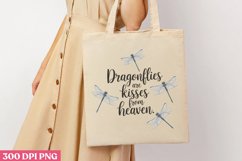 Dragonflies are kisses PNG, Retro Dragonfly Sublimation P Product Image 3