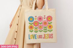 Love like Jesus PNG, Christian Jesus Sublimation Product Image 3