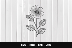 Daisy Bloom SVG PNG Product Image 1