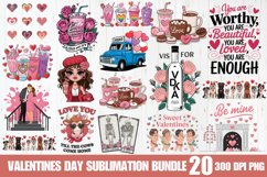 Valentines Day Sublimation Bundle PNG Product Image 1