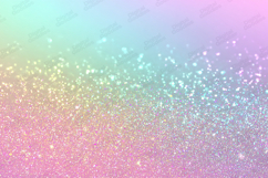 Pastel Rainbow Glitter Gradient Sparkle Background JPG Product Image 1