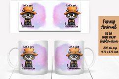 Funny Animal Quotes Mug Wrap Sublimation Product Image 1