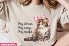 Very Demure Very Cutesy PNG, Funny Animal Sublimatio Product Image 3
