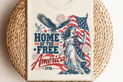 Liberty Tour Patriotic Eagle PNG, Vintage American Eagle Fre Product Image 3