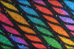 Rainbow Glitter Abstract Pattern for Craft and Design Projec Product Image 1