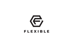 Hexagon Letter F Logo Design Vector Template Product Image 3