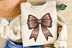 Football Bow Png, Football Coquette Png Design Product Image 3