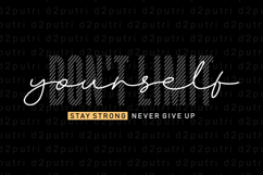 Don't limit yourself SVG T shirt Design Product Image 3