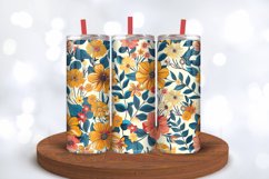 Vintage Summer Boho Tumbler Wraps, 20oz Skinny Tumbler Wrap Product Image 3