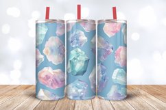Pastel Gemstone Tumbler Wrap, 20oz Skinny Tumbler Wrap Product Image 3