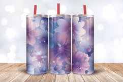 Magical Dreamy Flowers Tumbler Wrap, 20oz Skinny Tumbler Wra Product Image 3