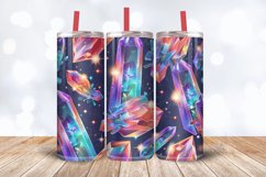 Cosmic Crystals Tumbler Wrap, 20oz Skinny Tumbler Wraps Product Image 3