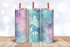 Unicorn Dream Tumbler Wrap, 20oz Skinny Tumbler Wraps Product Image 3