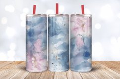Abstract Watercolor Boho Tumbler Wrap, 20oz Skinny Tumbler W Product Image 3