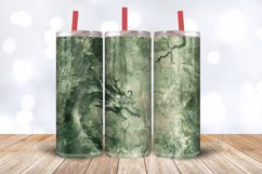 Forest Dragon Spells Tumbler Wrap, 20oz Skinny Tumbler Wraps Product Image 3