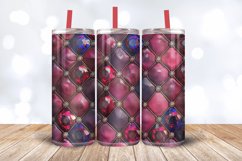 Jewel Tufted Texture Tumbler Wrap, 20oz Skinny Tumbler Wraps Product Image 3