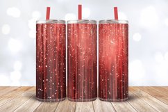 Christmas Dripping Glitter Tumbler Wrap, 20oz Skinny Tumbler Product Image 3