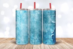Frozen Ice Tumbler Wrap, 20oz Skinny Tumbler Wraps Product Image 3