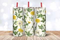 Spring Dandelions Tumbler Wrap, 20oz Skinny Tumbler Wraps Product Image 3