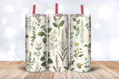 Cottage core Vintage Botanical Herb Tumbler Wrap, 20oz Skinn Product Image 3