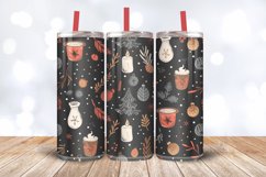 Cozy Christmas Tumbler Wrap, 20oz Skinny Tumbler Wraps Product Image 3
