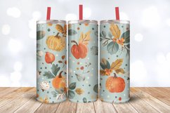 Whimsical Autumn Tumbler Wrap, 20oz Skinny Tumbler Wraps Product Image 3