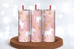 Baby Magical Unicorn Tumbler Wraps, 20oz Skinny Tumbler Wrap Product Image 3