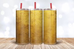 Luxury Yellow Tumbler Wrap, 20oz Skinny Tumbler Wraps Product Image 3
