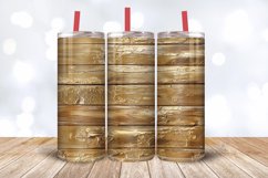 Gold Wood Tumbler Wrap, 20oz Skinny Tumbler Wraps Product Image 3