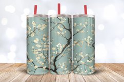 Blossoming Branches Tumbler Wrap, 20oz Skinny Tumbler Wrap Product Image 3