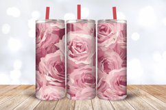 Valentine Pastel Dusty Rose Tumbler Wrap, 20oz Skinny Tumble Product Image 3