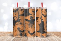 Grungy Halloween Tumbler Wrap, 20oz Skinny Tumbler Wraps Product Image 3