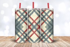 Vintage Plaid Tumbler Wrap, 20oz Skinny Tumbler Wraps Product Image 3
