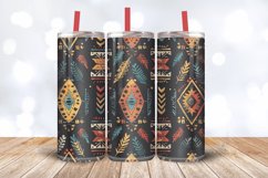 Tribal Bohemian Tumbler Wrap, 20oz Skinny Tumbler Wraps Product Image 3