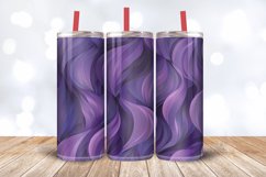 Purple Harmony Tumbler Wrap, 20oz Skinny Tumbler Wraps Product Image 3