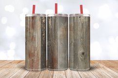 Wood Plank Tumbler Wrap, 20oz Skinny Tumbler Wraps Product Image 3