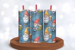 Student Gnomes Tumbler Wraps, 20oz Skinny Tumbler Wrap Product Image 3
