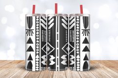 Mud Cloth Simple Tumbler Wrap, 20oz Skinny Tumbler Wrap Product Image 3