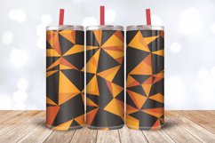 Halloween Geometric shape Tumbler Wrap, 20oz Skinny Tumbler Product Image 3