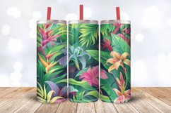 Nature Spring Tropical Jungle Floral Tumbler Wrap, 20oz Skin Product Image 3