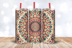Kaleidoscope Mandala Crafted Tumbler Wrap, 20oz Skinny Tumbl Product Image 3
