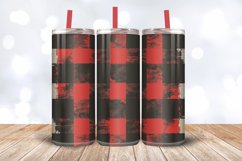 Retro Lumberjack Buffalo Plaid Tumbler Wrap, 20oz Skinny Tum Product Image 3