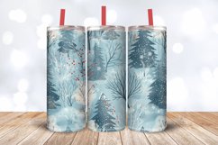 Cold Winter Seamless Winter Tumbler Wrap, 20oz Skinny Tumble Product Image 3