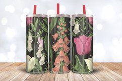 Tulip and Foxglove Tumbler Wrap, 20oz Skinny Tumbler Wraps Product Image 3