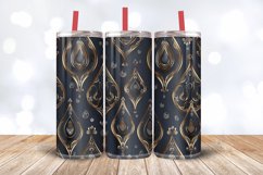 Opulent Night Teardrops Tumbler Wrap, 20oz Skinny Tumbler Wr Product Image 3