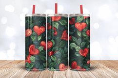 Hollys Hearts Tumbler Wrap, 20oz Skinny Tumbler Wraps Product Image 3