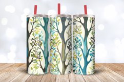 Peaceful Trees Tumbler Wrap, 20oz Skinny Tumbler Wraps Product Image 3