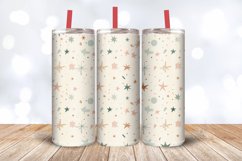 Simple Pastel Christmas Tumbler Wrap, 20oz Skinny Tumbler Wr Product Image 3