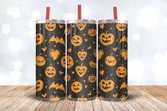 Halloween Hearts Tumbler Wrap, 20oz Skinny Tumbler Wraps Product Image 3