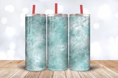 Seafoam and Silver Tumbler Wrap, 20oz Skinny Tumbler Wraps Product Image 3